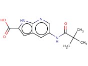 5-(2,2-DIMETHYLPROPAN<span class='lighter'>AMIDO</span>)-1H-PYRROLO[2,3-B]PYRIDINE-2-CARBOXYLIC ACID