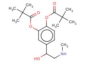 4-(1-羟基-2-甲胺基乙基)-1,2-苯<span class='lighter'>二</span><span class='lighter'>酚</span>双(2,2-<span class='lighter'>二</span>甲基丙酸)酯