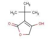 <span class='lighter'>3-TERT-BUTYL-4-HYDROXY-2,5-DIHYDROFURAN-2-ONE</span>
