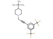 1-{3-[3,5-二(三氟甲基)苯基]<span class='lighter'>丙</span>-2-<span class='lighter'>炔</span>-1-基}-4-叔-丁基哌啶