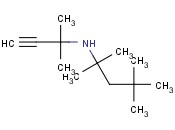 1,1-二甲基-N-叔-辛基<span class='lighter'>炔</span>丙基<span class='lighter'>胺</span>