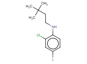 2-CHLORO-N-(3,3-DIMETHYLBUTYL)-<span class='lighter'>4-IODOANILINE</span>