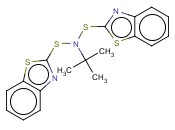 N-叔丁基-双(2-<span class='lighter'>苯</span>并噻唑)次<span class='lighter'>磺</span><span class='lighter'>酰</span><span class='lighter'>亚胺</span>