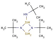 1,3-二叔丁基-2-(叔丁基氨)-1,3-二<span class='lighter'>杂</span><span class='lighter'>氮</span>-2,4-二硅<span class='lighter'>杂</span>环四烷