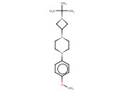 N-叔丁基-3-(对<span class='lighter'>甲</span><span class='lighter'>氧基</span>苯基哌嗪)<span class='lighter'>氮</span><span class='lighter'>杂</span>环<span class='lighter'>丁烷</span>