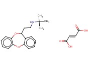 N-[2-(11H-<span class='lighter'>二</span>苯并[b,e][1,4]<span class='lighter'>二</span>噁庚-11-基)<span class='lighter'>乙基</span>]-2-甲基丙烷-2-胺 (2E)-<span class='lighter'>丁</span>-2-烯<span class='lighter'>二</span>酸<span class='lighter'>酯</span>