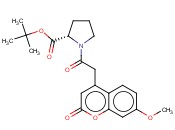 1-[(7-METHOXY-2-OXO-2H-1-BENZOPYRAN-4-YL)<span class='lighter'>ACETYL</span>]-L-<span class='lighter'>PROLINE</span> TERT-BUTYL ESTER