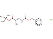 <span class='lighter'>CBZ-BETA-AMINO-L-ALANINE</span> <span class='lighter'>TERT-BUTYL</span> <span class='lighter'>ESTER</span> <span class='lighter'>HYDROCHLORIDE</span>