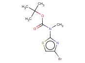 (4-溴噻唑-2-<span class='lighter'>基</span>)甲基氨基<span class='lighter'>甲酸</span><span class='lighter'>叔</span><span class='lighter'>丁</span><span class='lighter'>酯</span>