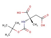 BOC-<span class='lighter'>ALPHA</span>-METHYL-L-ASP