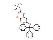 BOC-<span class='lighter'>ASN</span>(TRT)-OH