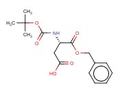 N-(<span class='lighter'>叔</span><span class='lighter'>丁</span>氧<span class='lighter'>羰基</span>)-L-天冬氨酸-1-苄酯