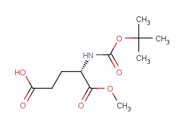 N-<span class='lighter'>叔</span><span class='lighter'>丁</span><span class='lighter'>氧</span><span class='lighter'>羰基</span>-<span class='lighter'>L-</span><span class='lighter'>谷氨酸</span> 1-甲酯