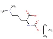 (S)-2-[(<span class='lighter'>叔</span><span class='lighter'>丁</span><span class='lighter'>氧</span><span class='lighter'>羰基</span>)<span class='lighter'>氨基</span>]-5-(二甲基<span class='lighter'>氨基</span>)戊酸