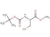 N-(叔-丁氧基羰基)-<span class='lighter'>L-</span><span class='lighter'>半胱氨酸</span>甲<span class='lighter'>酯</span>