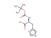 N&<span class='lighter'>alpha</span>;-(叔丁氧羰基)-L-组氨酸