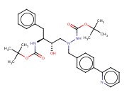 2-[(2S,3S)-3-[[(叔丁氧基)羰基]<span class='lighter'>氨基</span>]-2-羟基-4-苯基丁基]-2-[[4-(2-<span class='lighter'>吡啶</span>基)苯基]<span class='lighter'>甲基</span>]肼羧酸叔丁酯