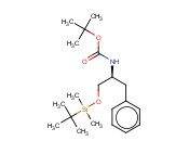 (S)-1-<span class='lighter'>叔</span>丁基<span class='lighter'>二</span>甲基硅氧基-3-苯基丙-2-基氨基甲酸<span class='lighter'>叔</span><span class='lighter'>丁</span><span class='lighter'>酯</span>