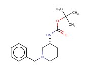 (S)-1-苄基-3-N-叔丁氧羰基氨基哌啶