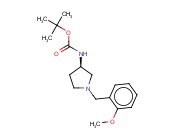 (R)-TERT-BUTYL 1-(<span class='lighter'>2-METHOXYBENZYL</span>)PYRROLIDIN-3-YLCARBAMATE