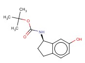 N-[(1R)-2,3-二氢-6-羟基-1H-茚-1-<span class='lighter'>基</span>]氨基<span class='lighter'>甲酸</span><span class='lighter'>叔</span><span class='lighter'>丁</span><span class='lighter'>酯</span>