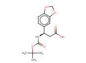 (R)-beta-<span class='lighter'>叔</span><span class='lighter'>丁</span><span class='lighter'>氧</span><span class='lighter'>羰基</span><span class='lighter'>氨基</span>-1,3-<span class='lighter'>苯</span>并二恶茂-5-丙酸