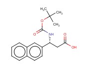 <span class='lighter'>BOC</span>-(R)-3-<span class='lighter'>AMINO</span>-3-(2-NAPHTHYL)-<span class='lighter'>PROPIONIC</span> ACID