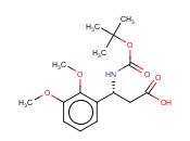 BOC-(R)-3-<span class='lighter'>AMINO</span>-3-(<span class='lighter'>2,3-DIMETHOXY</span>-PHENYL)-PROPIONIC ACID