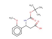 <span class='lighter'>BOC</span>-(R)-3-<span class='lighter'>AMINO</span>-3-(2-METHOXY-PHENYL)-<span class='lighter'>PROPIONIC</span> ACID