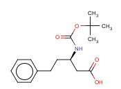 (R)-N-<span class='lighter'>叔</span><span class='lighter'>丁</span><span class='lighter'>氧</span><span class='lighter'>羰基</span>-3-<span class='lighter'>氨基</span>-5-苯基戊酸