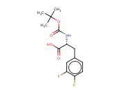 BOC-D-<span class='lighter'>3,4</span>-DIFLUOROPHENYLALANINE