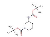(S)-tert-Butyl 3-((tert-butoxycarbonyl)<span class='lighter'>amino</span>)piperidine-1-carboxylate