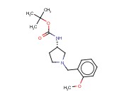 (S)-TERT-BUTYL 1-(<span class='lighter'>2-METHOXYBENZYL</span>)PYRROLIDIN-3-YLCARBAMATE