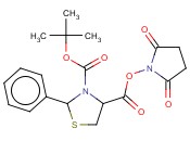 N-OXYSUCCINIMIDO-N'-TERT-BUTYLOXYCARBONYL-2-PHENYLTHIAZOLIDINE-4-CARBOXYLATE