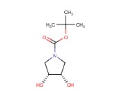 TERT-BUTYL (3R,4S)-<span class='lighter'>3,4</span>-DIHYDROXYPYRROLIDINE-1-CARBOXYLATE