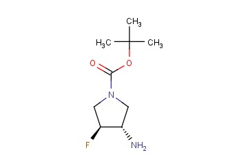 (3S,4S)-TERT-BUTYL 3-AMINO-4-FLUOROPYRROLIDINE-1-CARBOXYLATE