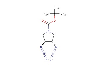 <span class='lighter'>TRANS-N-BOC-3,4-DIAZIDO</span> <span class='lighter'>PYRROLIDINE</span>