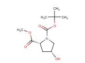 METHYL <span class='lighter'>CIS</span>-1-BOC-4-HYDROXY-D-PROLINATE
