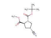 反式-N-BOC-4-氰基-L-<span class='lighter'>脯氨酸</span><span class='lighter'>甲</span><span class='lighter'>酯</span>