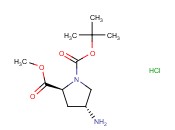N-<span class='lighter'>叔</span><span class='lighter'>丁</span>氧羰基-反式-4-氨基-<span class='lighter'>L-</span>脯<span class='lighter'>氨酸</span>甲<span class='lighter'>酯</span><span class='lighter'>盐酸盐</span>