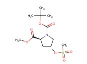 (2S,4R)-BOC-Γ-<span class='lighter'>甲</span>磺酰基氧甲基<span class='lighter'>脯氨酸</span><span class='lighter'>甲</span><span class='lighter'>酯</span>