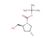 (2S,4R)-<span class='lighter'>TERT</span>-BUTYL 4-FLUORO-2-(HYDROXYMETHYL)PYRROLIDINE-1-CARBOXYLATE