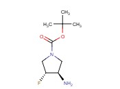 (3S,4S)-3-氨基-4-氟-1-吡咯烷<span class='lighter'>甲酸</span><span class='lighter'>叔</span><span class='lighter'>丁</span><span class='lighter'>酯</span>