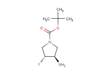 TRANS-TERT-BUTYL 3-AMINO-4-FLUOROPYRROLIDINE-1-CARBOXYLATE