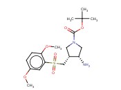 (3R,4R)-TERT-BUTYL 3-AMINO-4-((2,5-DIMETHOXYPHENYLSULFONYL)METHYL)PYRROLIDINE-1-CARBOXYLATE