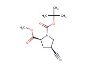 顺式-N-BOC-4-氰基-L-<span class='lighter'>脯氨酸</span><span class='lighter'>甲</span><span class='lighter'>酯</span>