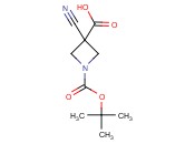 1-<span class='lighter'>BOC-3-CYANOAZETIDINE-3-CARBOXYLIC</span> ACID