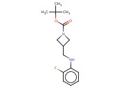 1-吖<span class='lighter'>丁</span>啶羧酸,3-[[(2-氟苯基)氨基]甲基]-, 1,1-<span class='lighter'>二</span>甲基<span class='lighter'>乙基</span><span class='lighter'>酯</span>