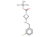 1-吖<span class='lighter'>丁</span>啶羧酸,3-[[(3-氟苯基)甲基]氨基]-, 1,1-<span class='lighter'>二</span>甲基<span class='lighter'>乙基</span><span class='lighter'>酯</span>