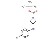 1-吖<span class='lighter'>丁</span>啶羧酸,3-[(4-溴苯基)氨基]-, 1,1-<span class='lighter'>二</span>甲基<span class='lighter'>乙基</span><span class='lighter'>酯</span>
